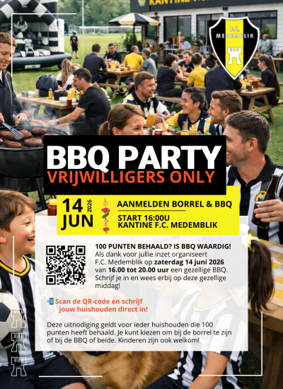 Aanmelden BBQ Aanmelden BBQ